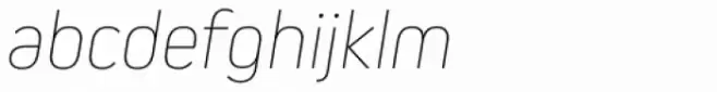 Kiro Thin Italic