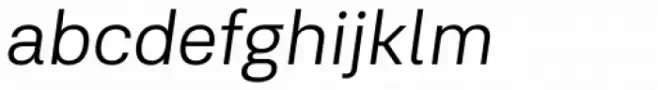 Kommon Grotesk Normal Italic
