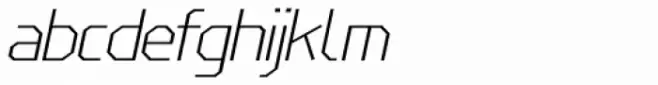 LineWire Thin Italic
