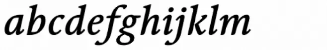Linotype Syntax Serif Medium Italic