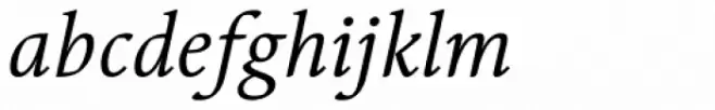 Linotype Syntax Serif OsF Italic