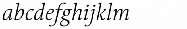 Linotype Syntax Serif OsF Light Italic