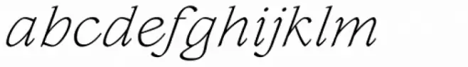 Lovelace Text Extralight Italic