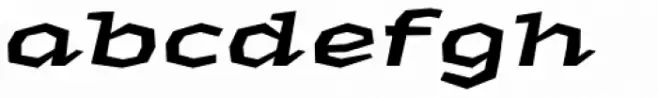 Macahe Expanded Bold Italic