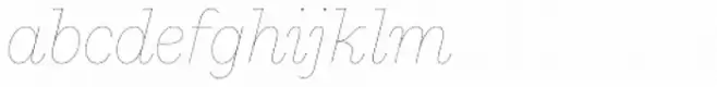 Macklin Slab Hairline Italic