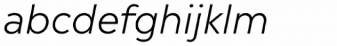 Madera Light Italic