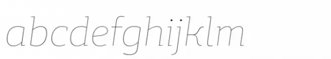 MIR Next Hairline Italic