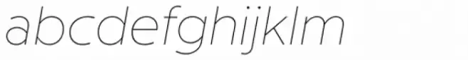 Milliard Hairline Italic