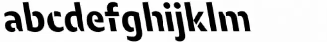 Modal Stencil Bold Backslant