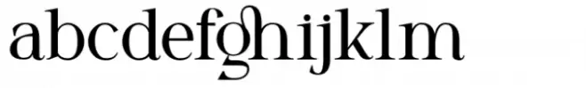 Modern Brush Style  Serif