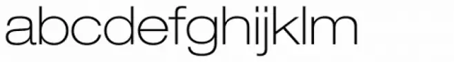 Neue Helvetica Paneuropean 33 Thin Extended