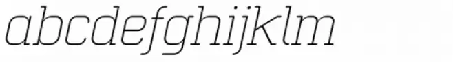 Neutraliser Serif Thin Italic