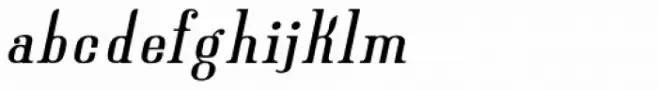 New Lanzelott Regular italic