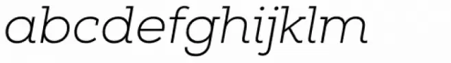 Nexa Slab Light Italic