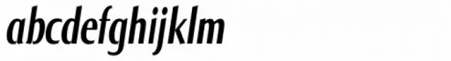 Norma Compressed Bold Italic