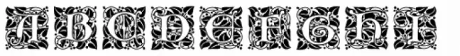 Ornate Initials Style Two
