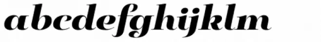 Pauline Didone Black Italic