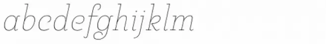 Pauline Didone Thin Italic