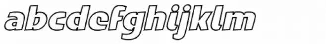 Penguin Outline Italic
