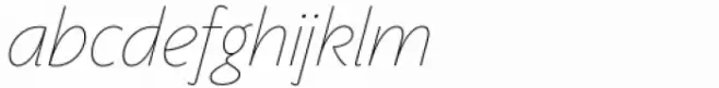 Phrasa Hairline Italic
