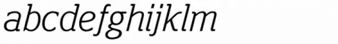 Polyphonic Narrow Light Italic
