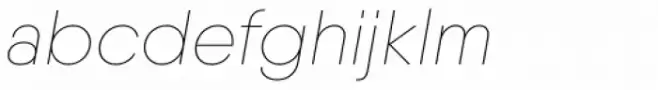 Qanelas Thin Italic