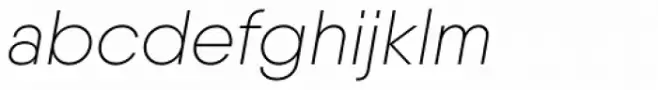 Qanelas Ultra Light Italic