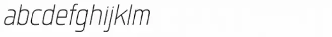 Quan Slim Rounded ExtraLight Italic