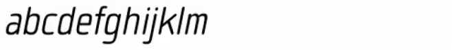 Quan Slim Rounded SemiLight Italic