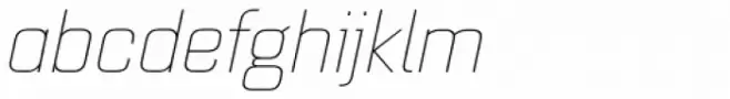 Quarca Extended Thin Italic