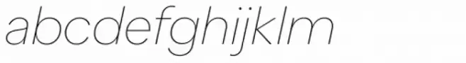 Quarion Hairline Italic