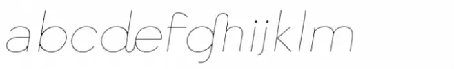 Quickflio Thin Italic