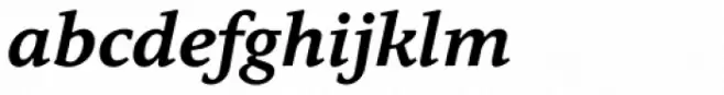 Quodlibet Serif Bold Italic