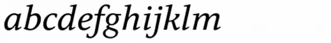 Quodlibet Serif Italic