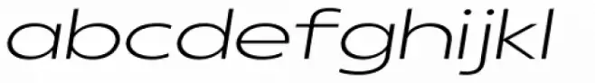 Radiate Sans Light Expanded Italic