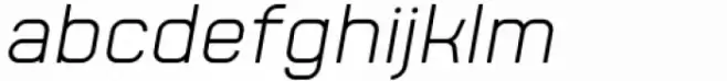 Revx Light Italic
