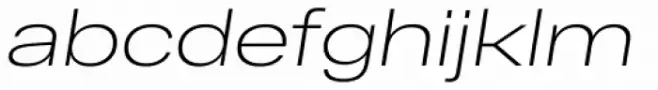 RF Dewi Expanded Ultralight Italic