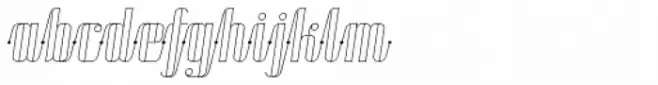 Roadster Script Line Dot Italic