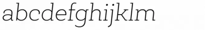 Roble Thin Italic