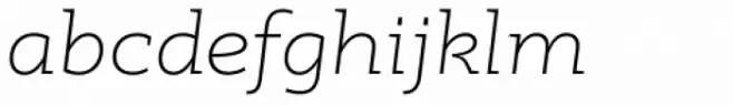 RoglianoPro Semi Expanded Extra Light Italic