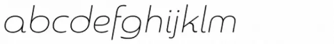 Sangli Extended Thin Italic