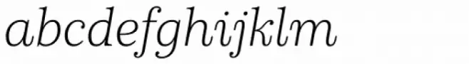 Schorel Extended Thin Italic