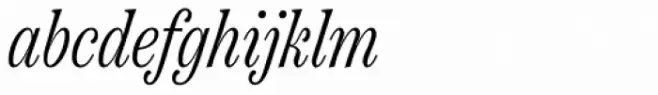 Scotch Text Compressed Light Italic