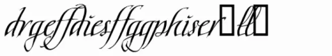 Scriptissimo Ligature
