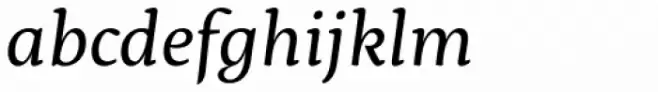 Servus Slab Regular Italic