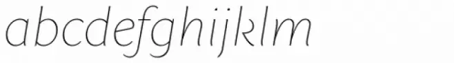 Sharik Sans Thin Italic