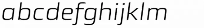 Sica Expanded Light Italic