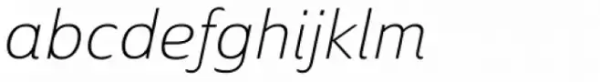 Solitas Ext Thin Italic