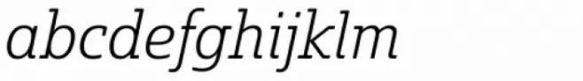 Solitas Slab Nor Light Italic