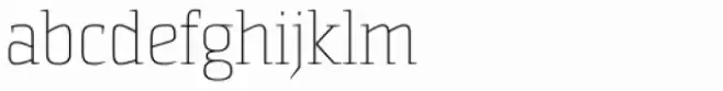 Sommet Serif Thin